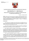 Vista preliminar de documento Resolución de la Unidad de Administración N.° 00009-2023-SUNARP/ZRVI/UA