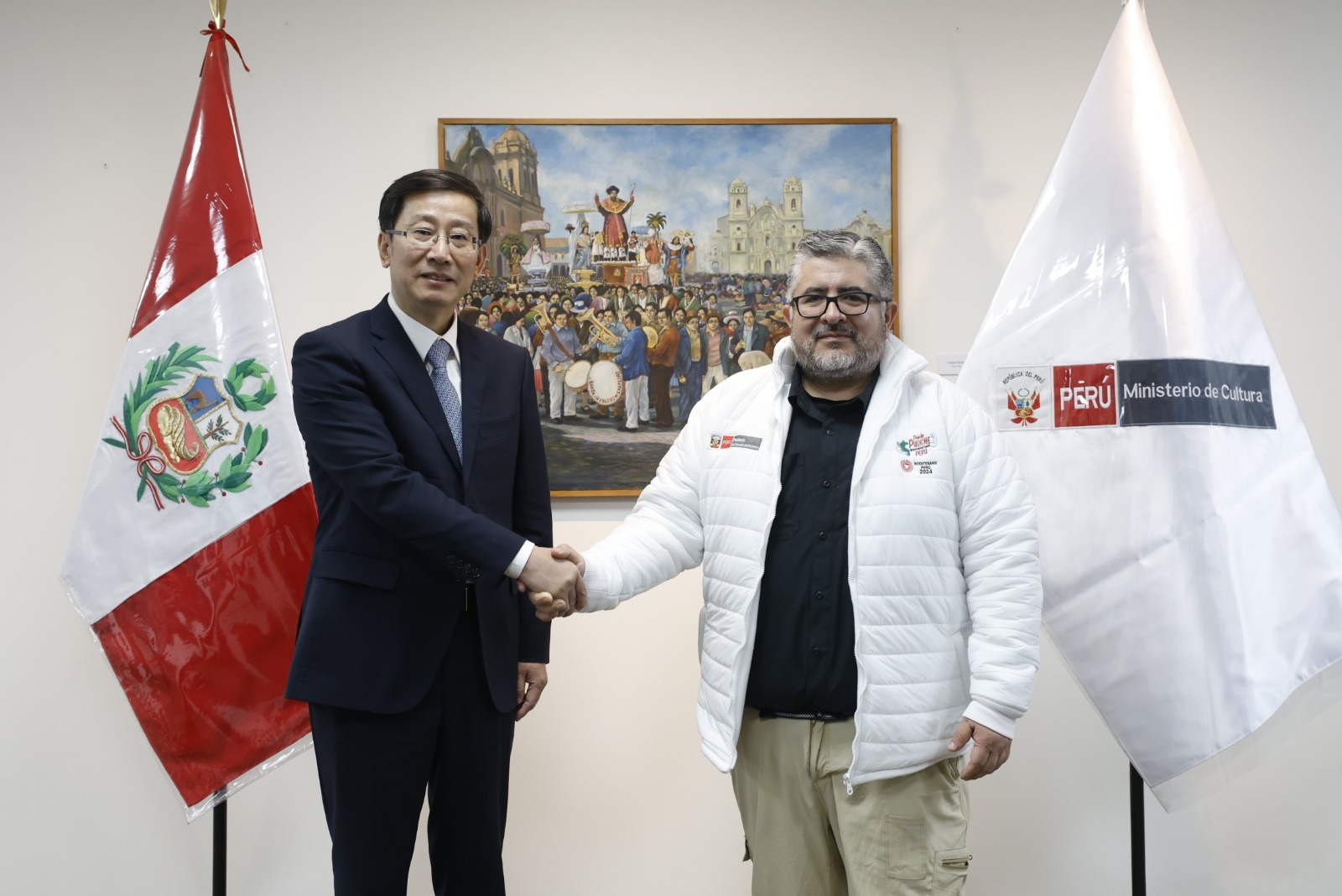 Visita ministro chino